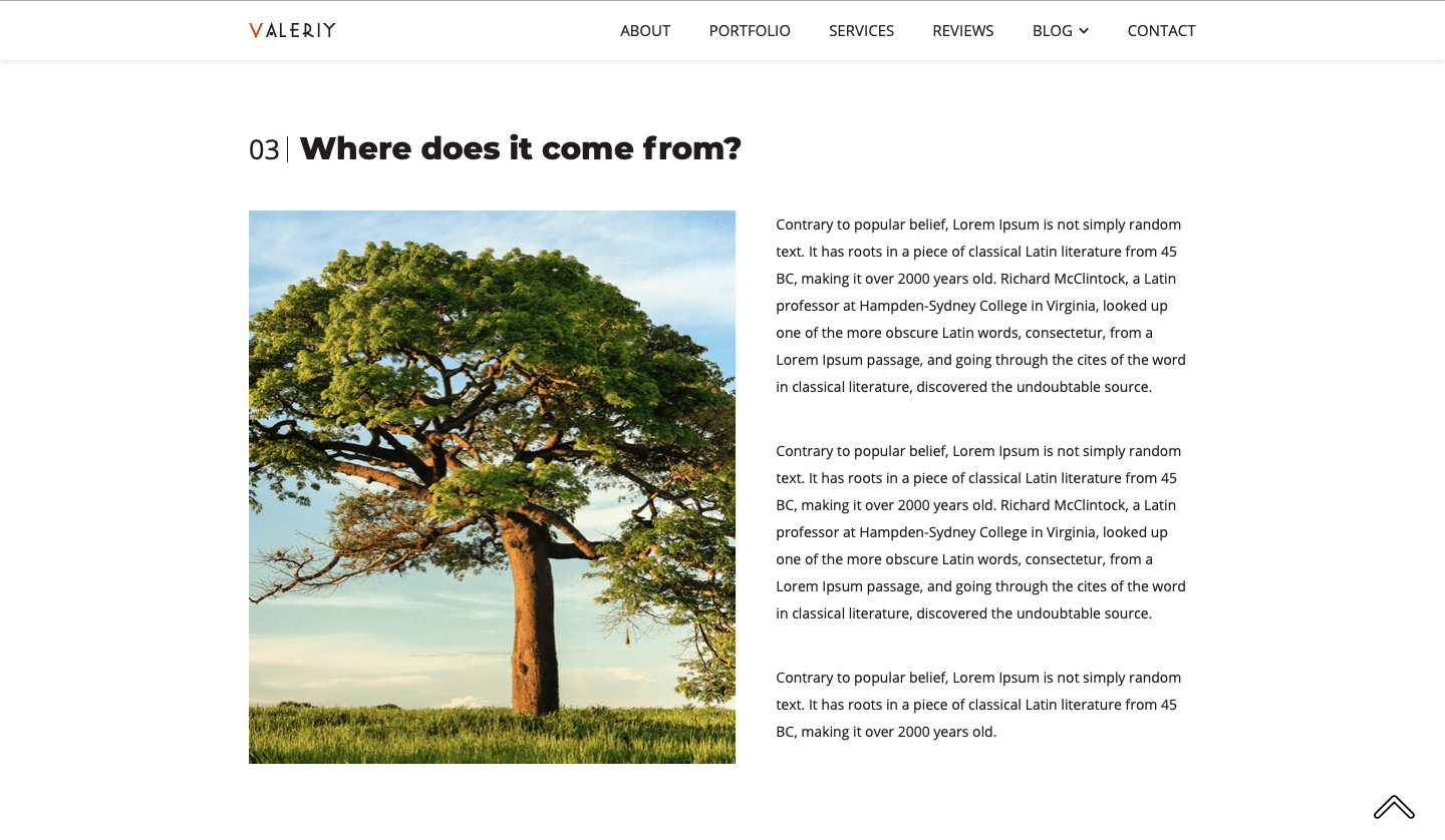 S</span>ingle post - ver. 03