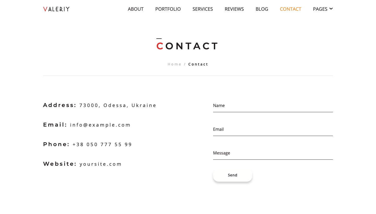 Contact ver. 01 (Google map)